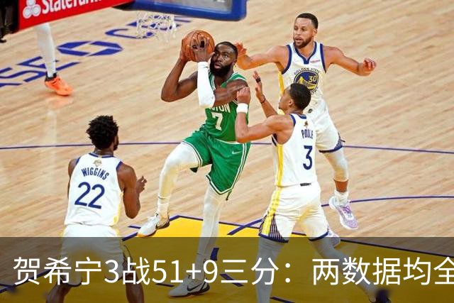 贺希宁3战51+9三分：两数据均全队最高 成男篮绝对锋线支柱